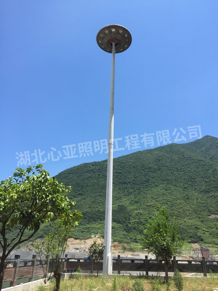 兴山县峡口旅游码头高杆灯完成图