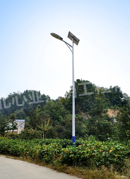 宜昌夷陵区高台头村太阳能路灯照明项目