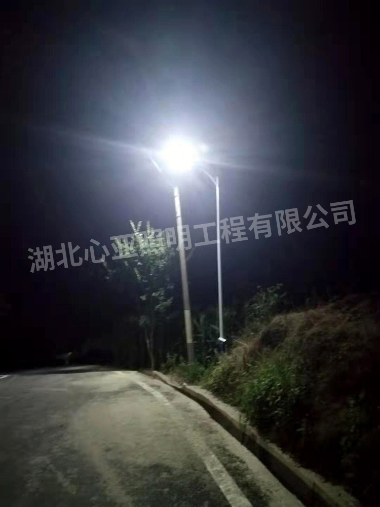 重庆垫江县杠家镇太阳能路灯照明项目