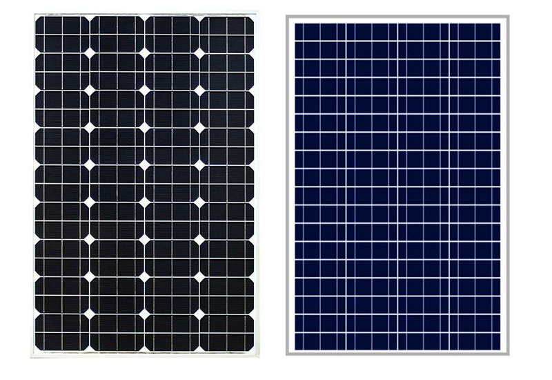 太阳能路灯的太阳能电池板是多晶硅好，还是单晶硅好？