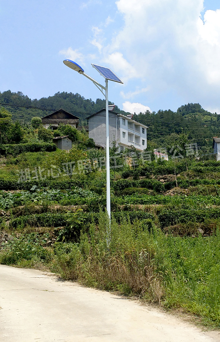 宜昌夷陵区古城坪太阳能路灯照明项目