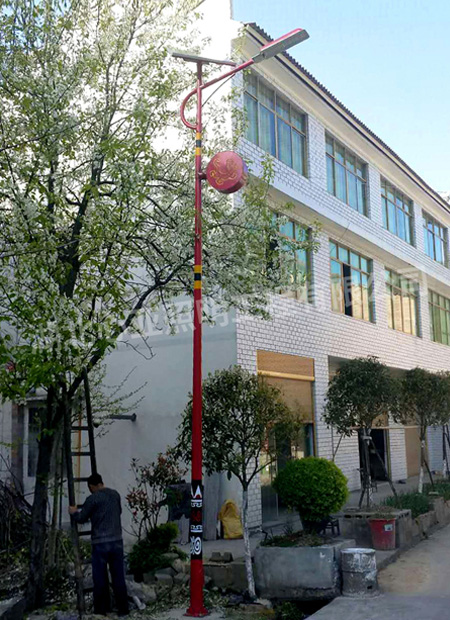 重庆巫山土家红椿太阳能照明项目